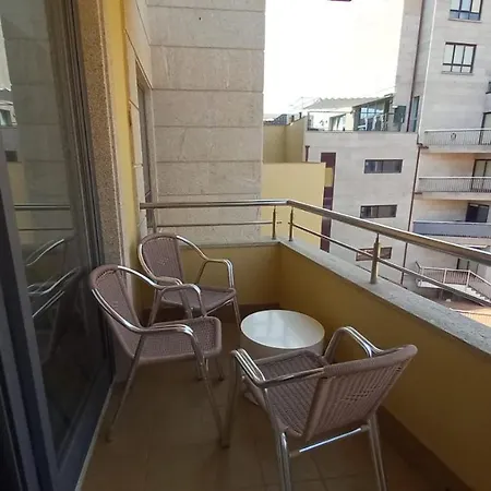 Apartamento En Urbanizacion Con Piscina En Playa De Silgar Sanxenxo Exterior photo