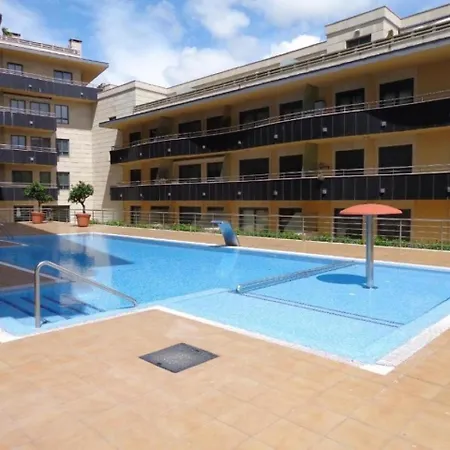 Apartamento En Urbanizacion Con Piscina En Playa De Silgar Sanxenxo Exterior photo